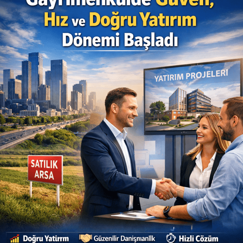 EmlakTürk: Gayrimenkulde Güven, Hız ve Doğru Yatırım Dönemi Başladı